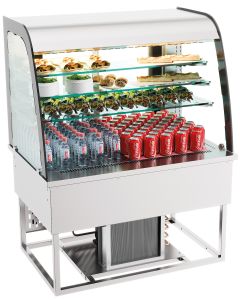 DROP-IN REFRIGERATED DISPLAY 140L OPEN FRONT