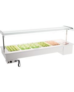 DROP-IN BAIN-MARIE UNIT WITH BOWLS 5/1