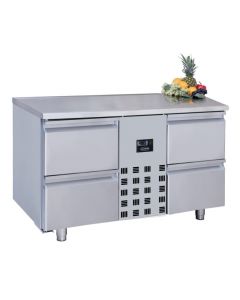 Combisteel 700 REFRIGERATED COUNTER 4 DRAWERS MONOBLOCK