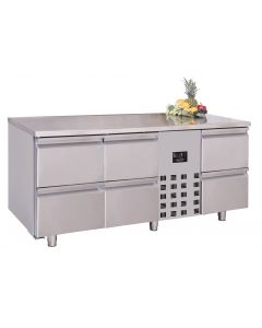 Combisteel 700 REFRIGERATED COUNTER 6 DRAWERS MONOBLOCK
