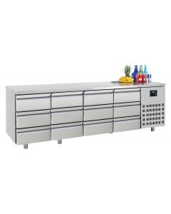 CombiSteel 700 REFRIGERATED COUNTER 12 DRAWERS