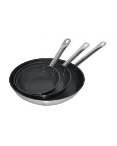 Combisteel FRYPAN SS + NON-STICK COATING ø28 3,1L