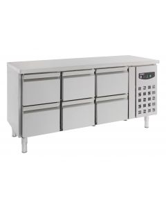 Combisteel 700 REFRIGERATED COUNTER 6 DRAWERS
