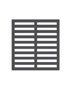 Combisteel GRID MIDDLE BLACK FOR 7455.2250-2435-2445